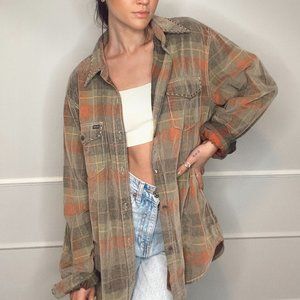 True Grit Lux Stitched Canyon Cord Shirt